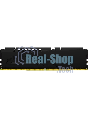 Оперативная память Kingston Fury Beast, DDR5, 32GB (1x32GB), 6000MHz, CL30, DIMM, с радиатором, черный