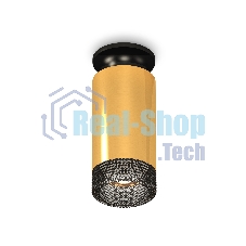 Светильник Ambrella Light XS6327102 PYG/PBK/BK золото желтое полированное/черный полированный/тонированный MR16 GU5.3
