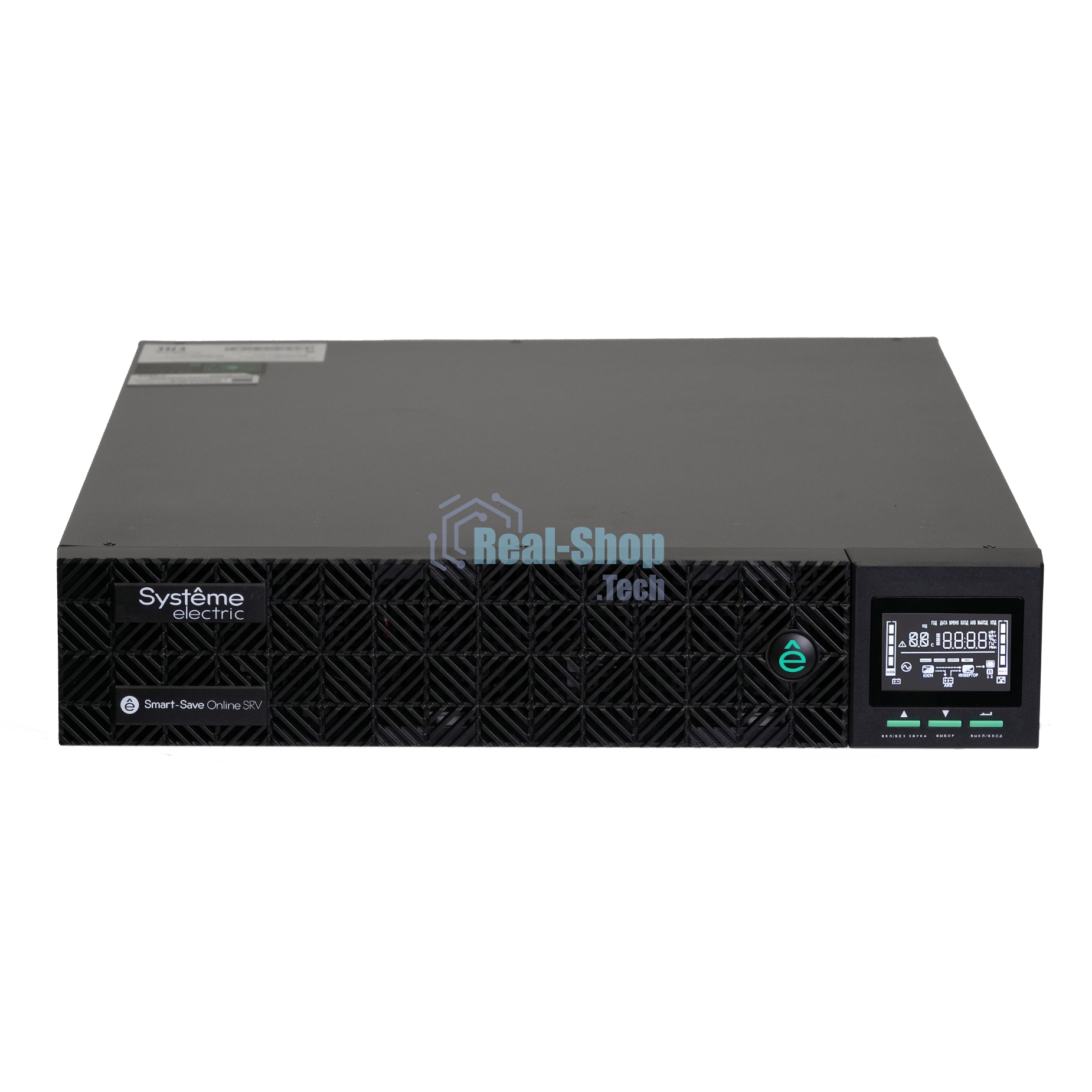 Источник бесперебойного питания Systeme Electric Smart-Save Online SRV SRVSE10KRTXLIG2-PM / 10000 ВA / 10000 Вт / 1 x IEC 320 С19, клеммная колодка