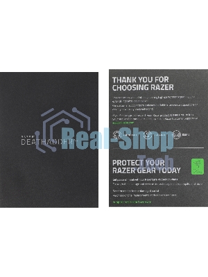 Мышь проводная Razer DeathAdder V3 черный, 30000 dpi, USB, кнопки - 6