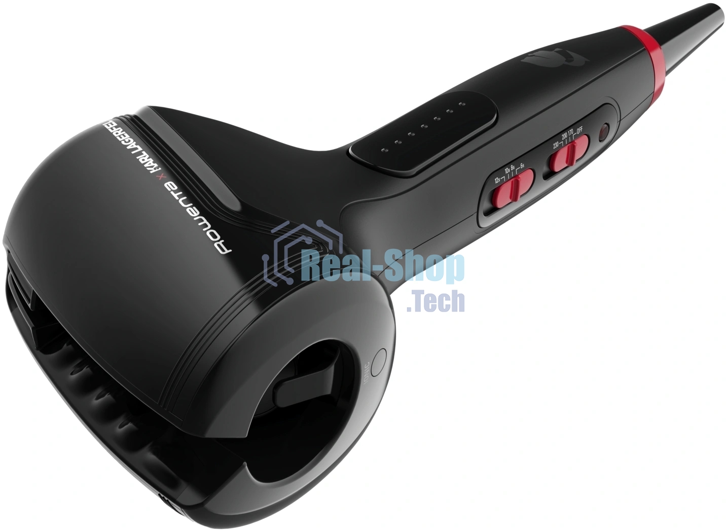 Щипцы Rowenta CF371LF0 25Вт черный/красный макс.темп.:230С покрытие:турмалиновое (1830008502)