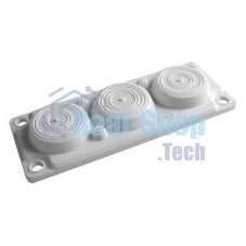 Ввод кабельный пластик V0 UL94. (6 отв.) IP65 ДКС R5HTC03