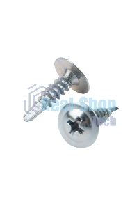 Саморез с прессшайбой Kranz ПШС сверло 4.2х16, короб (200 шт./уп.)