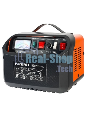 Устройство пуско-зарядное PATRIOT BCT-30 Boost 220В±15% 900Вт 12/24В зарядmax23А 55-270А/ч 7.3кг