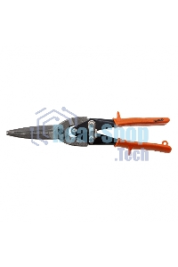 Ножницы по металлу Sparta удлиненные, 290 мм, пряморежущие, обрезиненные рукоятки