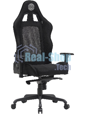 Кресло Cactus CS-CHR-MC04-BBK черный, экокожа