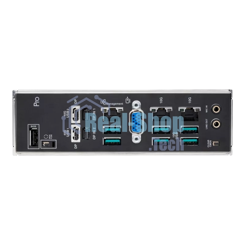 Материнская плата ASUS Pro WS WRX90E-SAGE SE, sTR5, AMD WRX90, 8xDDR5, 4xSATA, 4xM.2, 6xPCI-E 5.0 x16, 1xPCI-E 5.0 x8, 1xVGA, 2xMiniDP, 3x 10Gb LAN, 6xUSB-A 3.2 Gen 2, 1xUSB-A 2.0, 2xUSB-C USB4, 2x3.5 мм, 5.1, SSI EEB