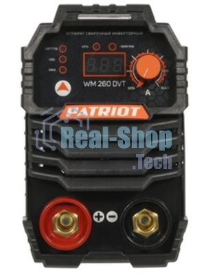 Сварочный аппарат Patriot WM260DVT инвертор MMA/TL/vrd 12.5кВт