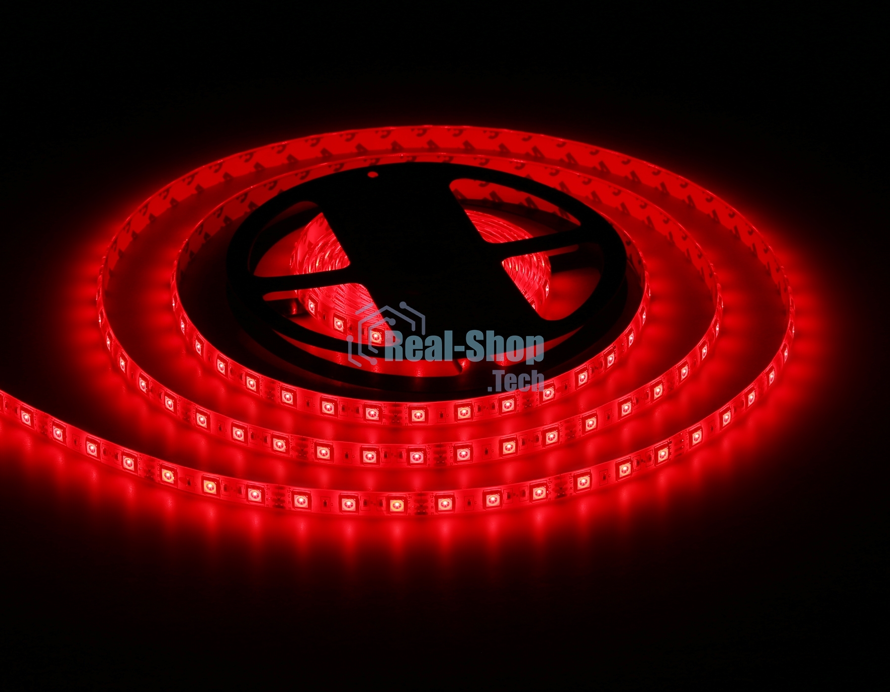 Светодиодная лента Ambrella light GS2302 5050 60Led/ 14.4W m/ 12V IP65 RGB/ 5000*10*2.87mm (4 конт.)