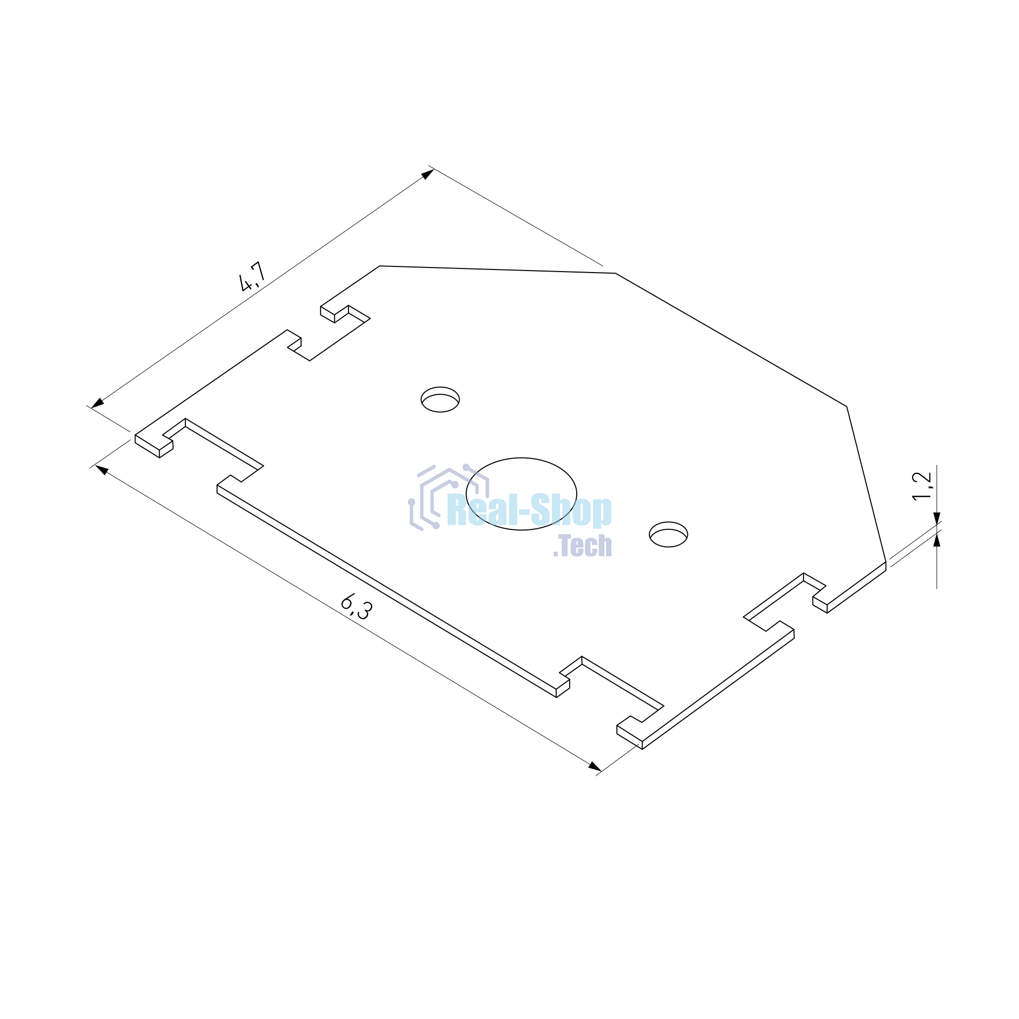 Slim Magnetic Заглушки для шинопровода в натяжной потолок 85204/00 (черный)  (2 шт.) 85206/00