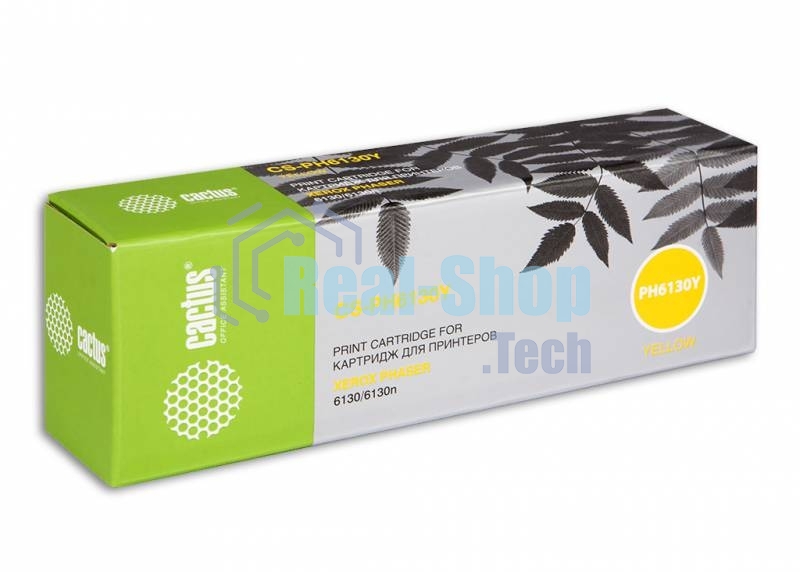 Картридж лазерный Cactus CS-PH6130Y (106R01284) желтый (1900 стр.) для Xerox 6130/6130n