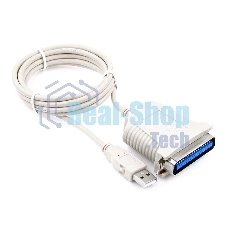 Переходник Gembird Конвертер Bitronics ->USB порт CUM-360, C36M/USBAM, 1.8м, блистер