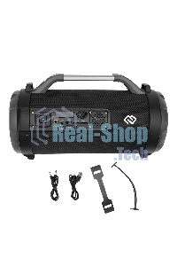 Колонка портативная Digma S-23 черный 18W 1.0 BT 10м 1800mAh (SP2318B)