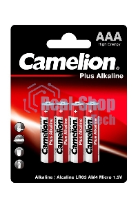 Элемент питания алкалиновый Camelion LR LR03 BL-4 (блист.4шт) 7369 1.5 В