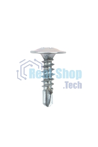 Саморез с прессшайбой Kranz ПШС сверло 4.2х16, короб (200 шт./уп.)