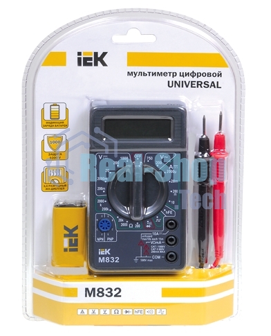 Мультиметр Iek TMD-2S-832 цифровойUniversal M832 IEK