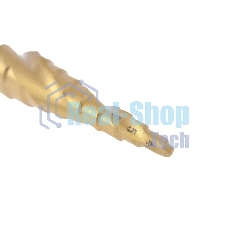 Сверло Matrix ступенчатое,4-5-6-7-8-9-10-11-12 мм, HSS, спиральный проф.