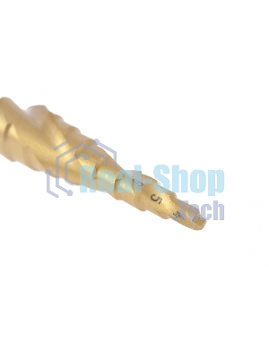 Сверло Matrix ступенчатое,4-5-6-7-8-9-10-11-12 мм, HSS, спиральный проф.