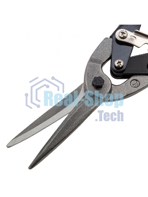 Ножницы по металлу Sparta удлиненные, 290 мм, пряморежущие, обрезиненные рукоятки