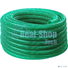 Шланг ЗУБР напорно-всасывающий со спиралью ПВХ, 3 атм, 25мм х 30м