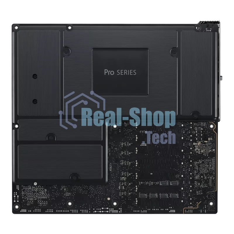Материнская плата ASUS Pro WS WRX90E-SAGE SE, sTR5, AMD WRX90, 8xDDR5, 4xSATA, 4xM.2, 6xPCI-E 5.0 x16, 1xPCI-E 5.0 x8, 1xVGA, 2xMiniDP, 3x 10Gb LAN, 6xUSB-A 3.2 Gen 2, 1xUSB-A 2.0, 2xUSB-C USB4, 2x3.5 мм, 5.1, SSI EEB
