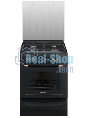 Плита газовая Gefest ПГ 6100-02 0187 черный, конфорок 4 шт, духовка 52 л, 60 см x 85 см x 60 см