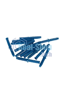 Дюбель распорный Kranz 6х35, синий, пакет (50 шт./уп.)