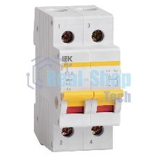 Выключатель нагрузки ВН-32 63А/2П ИЭК MNV10-2-063