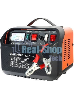 Устройство пуско-зарядное PATRIOT BCT-30 Boost 220В±15% 900Вт 12/24В зарядmax23А 55-270А/ч 7.3кг