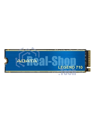 Накопитель SSD ADATA LEGEND 710, 1Tb, PCIe 3.0 x4, M.2 2280, NVMe, R/W 2400/1800, с радиатором