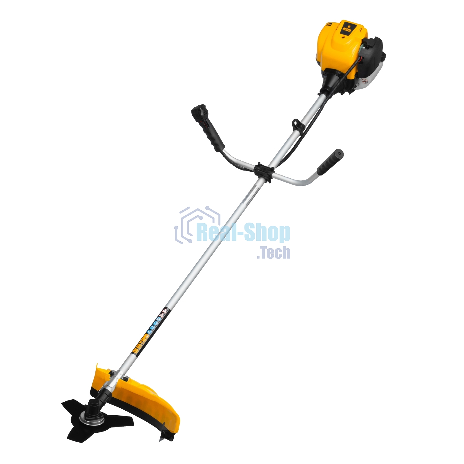 Триммер бензиновый Denzel DTL-37-4T, 4-тактный, 37 см3, неразъемная штанга, сост. из 2 частей 96267