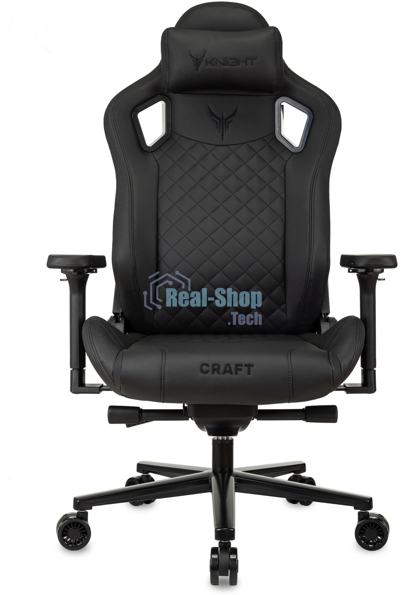 Кресло игровое Knight Craft черный