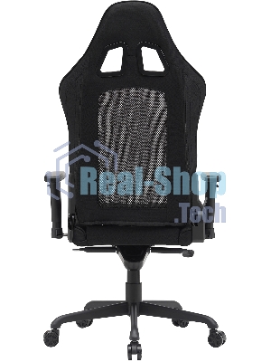 Кресло Cactus CS-CHR-MC04-BBK черный, экокожа