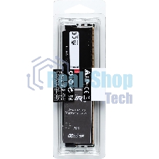Оперативная память Kingston Fury Beast, DDR5, 32GB (1x32GB), 6000MHz, CL30, DIMM, с радиатором, черный