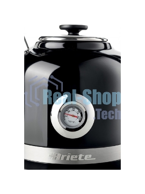 Чайник электрический Ariete Moderna 2854/02 черный 2000 Вт, 1.7 л