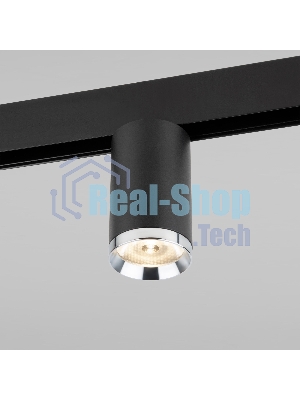 Трековый светильник Slim Magnetic R06 10W 4200K Ringe (черный/серебро) 85506/01