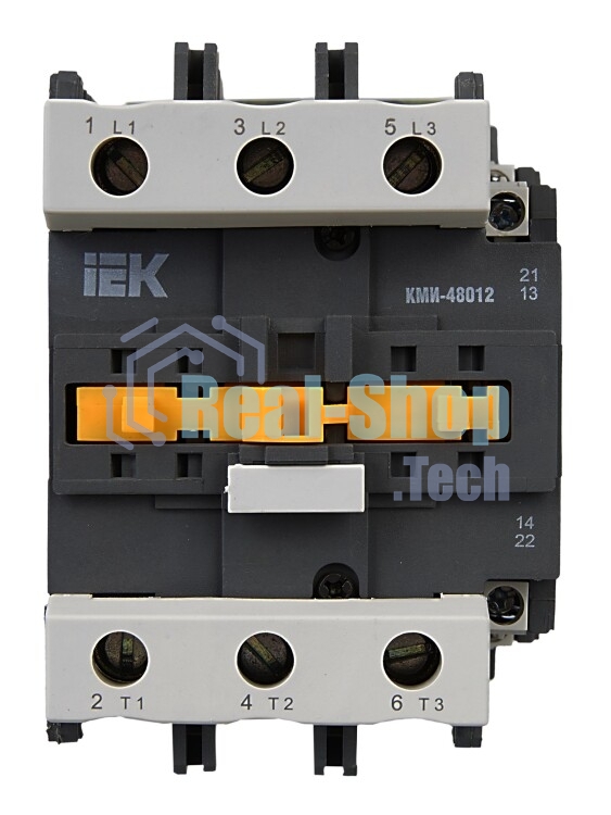 Контактор КМИ-48012 80А 230В/AC3 1HО;1H3 IEK KKM41-080-230-11