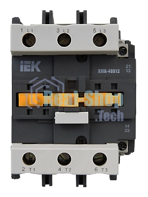 Контактор КМИ-48012 80А 230В/AC3 1HО;1H3 IEK KKM41-080-230-11