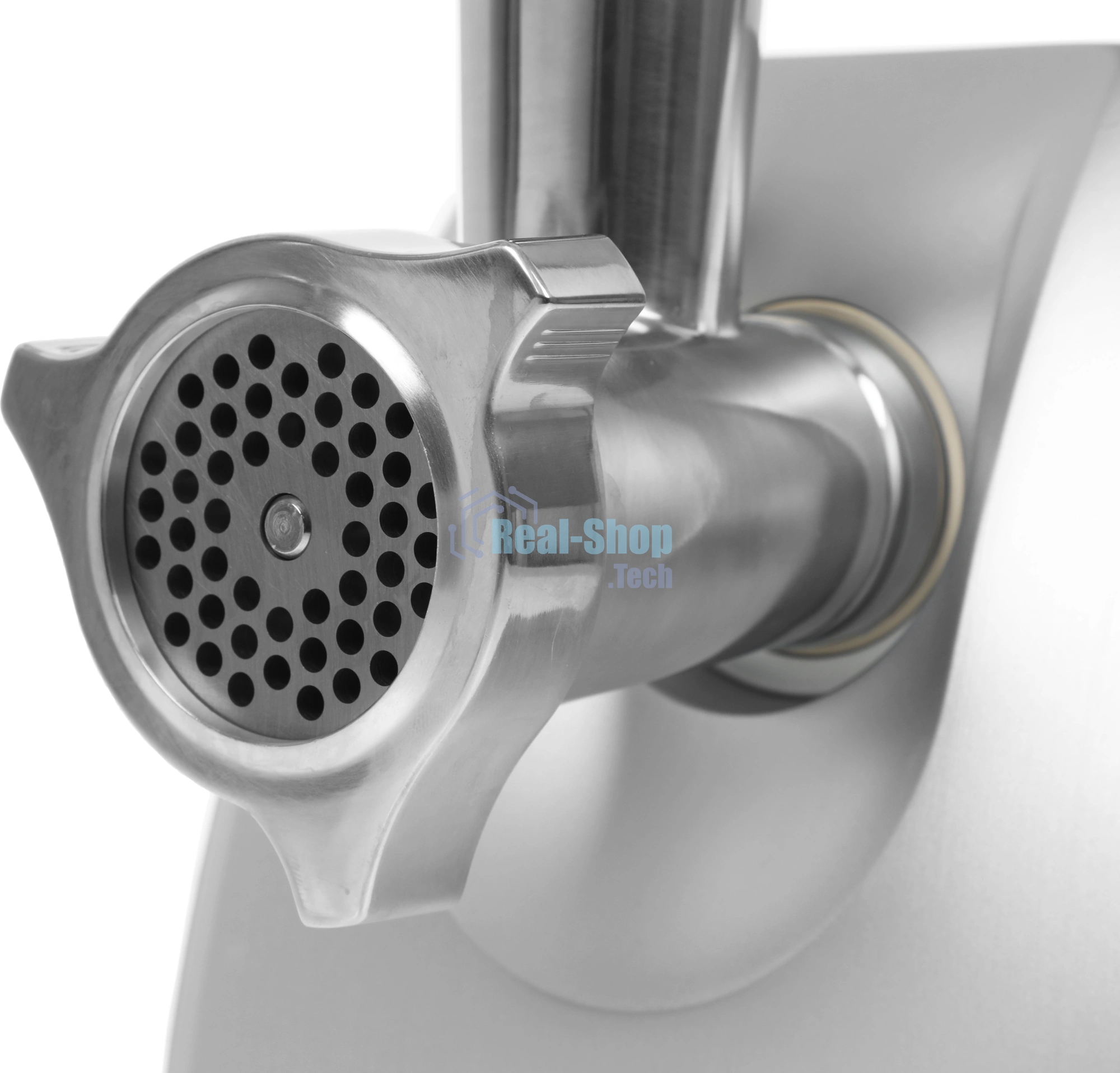 Мясорубка электрическая Bosch MFW68680 черный, 2200 Вт, 4.3 кг/мин, реверс, защита от перегрузки, насадки - 5