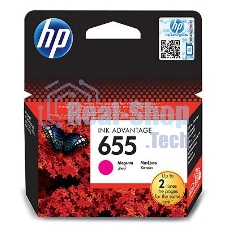 Картридж струйный HP 655 CZ111AE пурпурный для HP DJ IA 3525/4615/4625/5525/6525 (600 стр.)