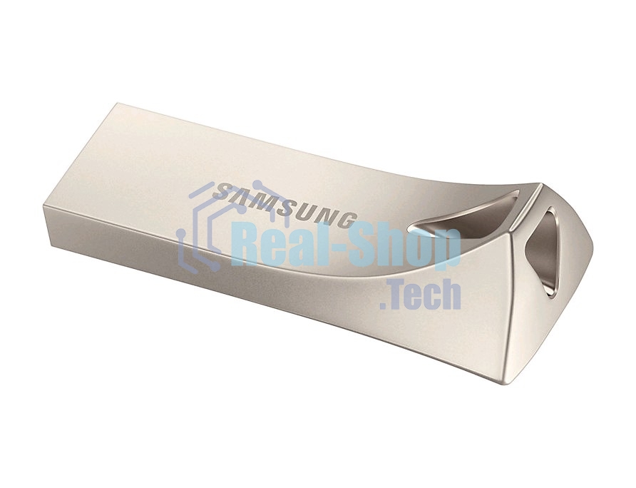 Флешка USB 64Gb USB Drive USB 3.1 Samsung BAR Plus (up to 300Mb/s) (MUF-64BE3/APC) серебристый