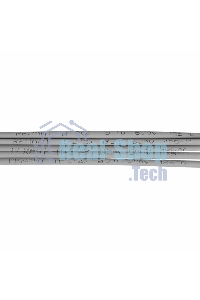 Термоусадочная трубка Rexant 3,0/1,5 мм, серая, упаковка 50 шт. по 1 м