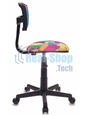 Кресло детское Бюрократ CH-299/ABSTRACT спинка сетка мультиколор сиденье мультиколор абстракция