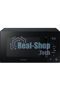Микроволновая печь Samsung MG23T5018AK/BW черный, 23 л, 800 Вт, переключатели - сенсор