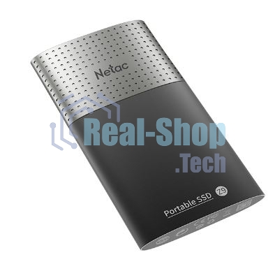 Внешний SSD Netac Z9, 500 Gb, USB 3.2 Gen 2 Type-C, R/W 550/480, черный