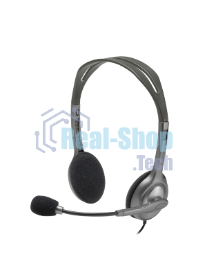Гарнитура проводная Logitech Headset H111 Stereo grey (981-000594/981-000593/981-000588)