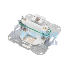 Розетка компьютерная Kranz DEA RJ45 с/у мех. бежевый