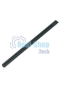 Шинопровод встраиваемый 1м черный (с адаптером питания и заглушкой)