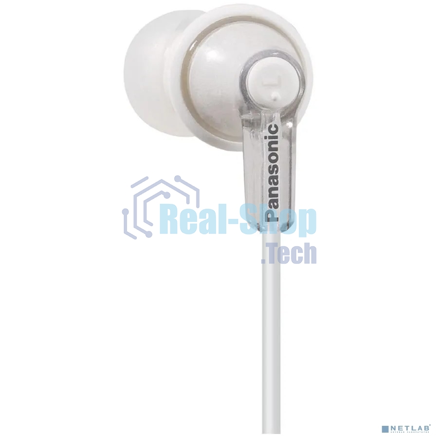 Наушники вкладыши Panasonic RP-HJE120 1.1м серебристый проводные в ушной раковине (RP-HJE120EES)