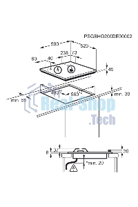 Газовая варочная панель Electrolux KGG6426K, независимая, черный